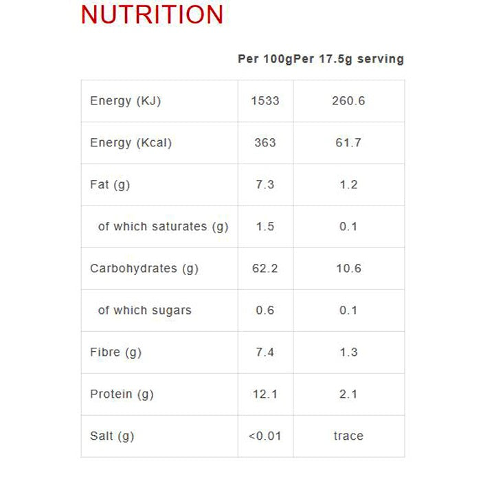 Rude Health - Puffed Oats, 175g - back