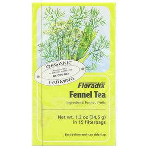 Salus Haus - Organic Fennel Herbal Tea, 15 Bags