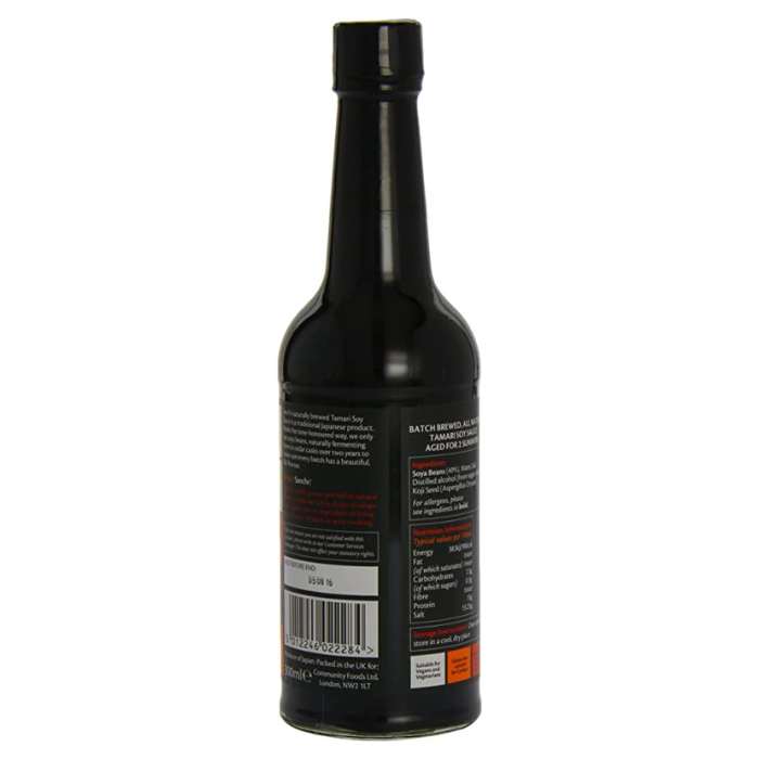 Sanchi - Shoyu Sauce- 300 ml - Back