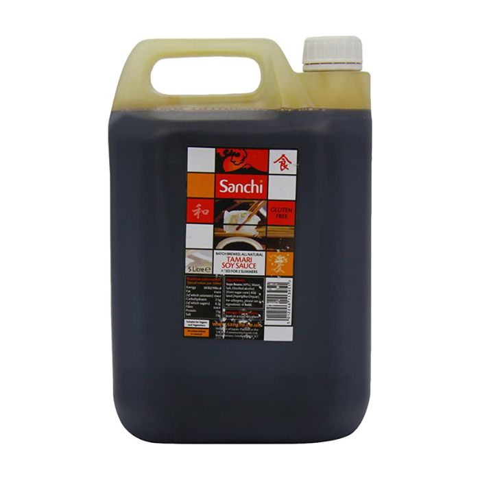 Sanchi - Tamari Sauce, Original 5L - Front