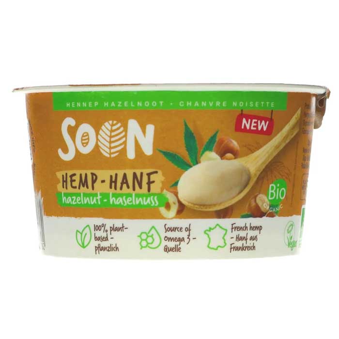 Soon - Organic Hemp Dessert - Hazelnut, 150g