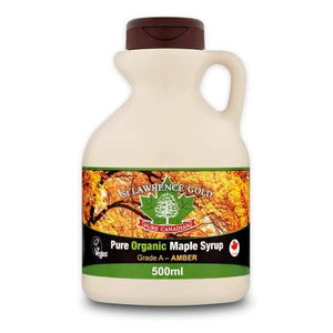 St Lawrence Gold - Pure Organic Canadian Maple Syrup | Multiple Options