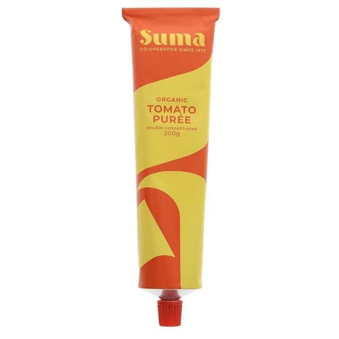 Suma Wholefoods - Organic Tomato Puree, 200g - Front