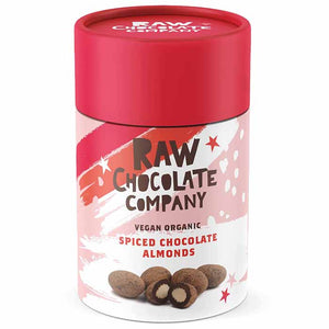 Raw Chocolate Company Ltd. - Organic Spiced Chocolate Almonds, 180g