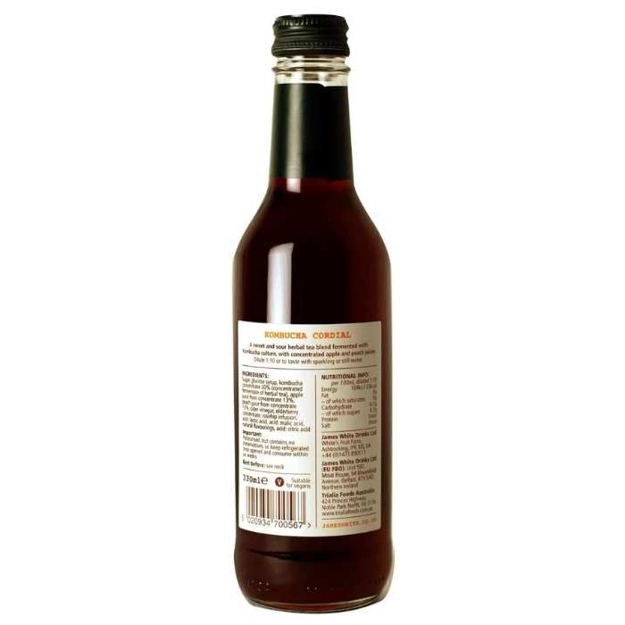 Thorncroft - Cordia Fermented Kombucha, 330ml - back