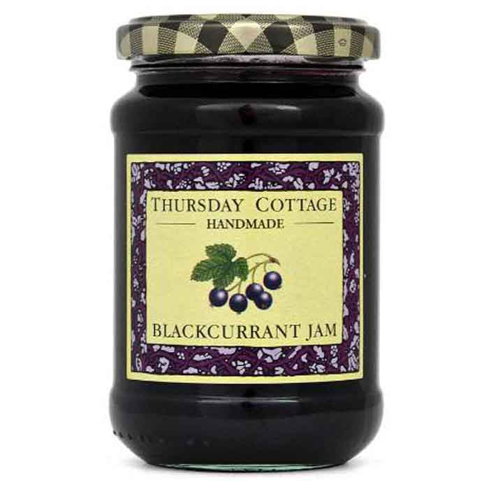 Thursday Cottage - Jam - Blackcurrant, 340g