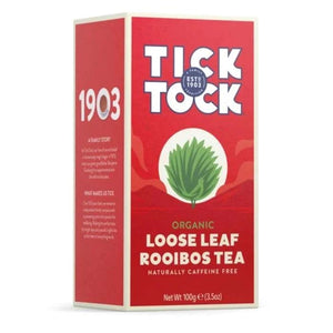 Tick Tock - Organic Rooibos Loose Leaf Tea, 100g | Pack of 6