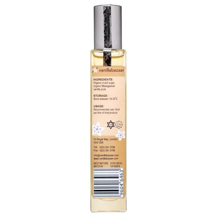 Vanilla Bazaar - Purity Organic Madagascan Vanilla Extract, 50ml - back