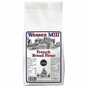 Wessex Mill - French Bread Flour, 1.5kg | Pack of 5
