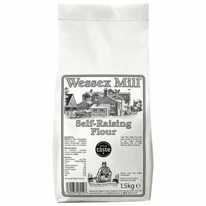 Wessex Mill - Self Raising White Flour, 1.5kg | Pack of 5