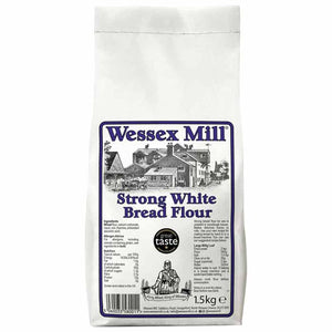 Wessex Mill - Strong White Bread Flour, 1.5kg | Pack of 5