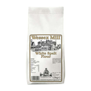 Wessex Mill - White Spelt Flour, 1.5kg | Pack of 5