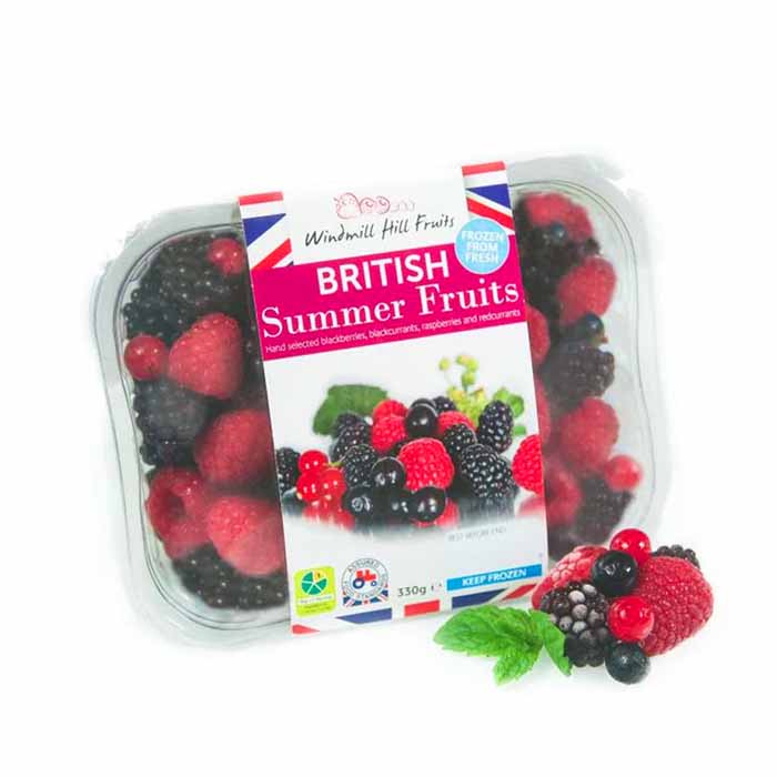 Windmill Hill - Bristish Fruits - Summer Fruits, 330g