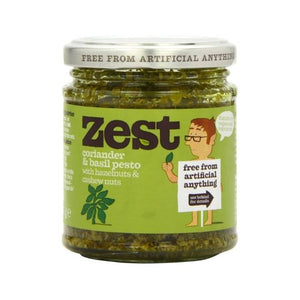 Zest - Coriander & Basil Pesto, 165g